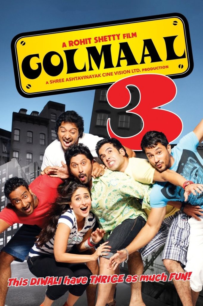 Golmaal 3 (2010) Hindi HD Movie Blu-Ray